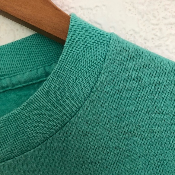 Vintage 80s University of Hawaii Single Stitch Design Tees 50/50 USA - Picture 8 of 15